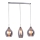 Azzardo AZ2149 - Chandelier on a string AMBER MILANO 3xG9/40W/230V