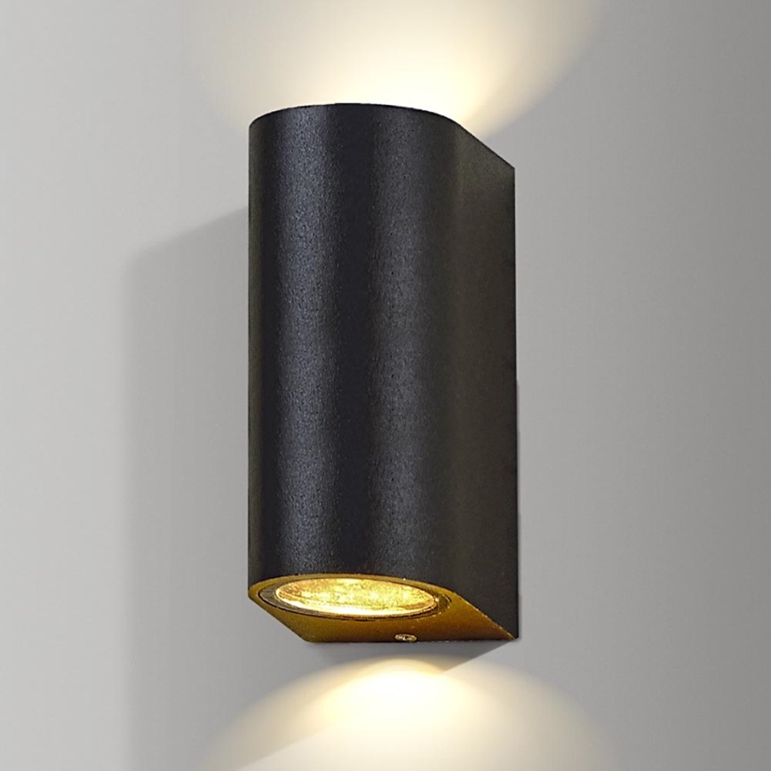 Azzardo AZ2178 - Outdoor wall light RIMINI 2xGU10/35W/230V IP54
