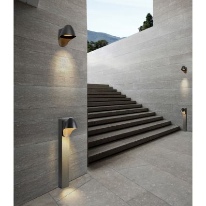 Azzardo AZ2184 - Outdoor wall light MATERA 1xGU10/35W/230V IP54