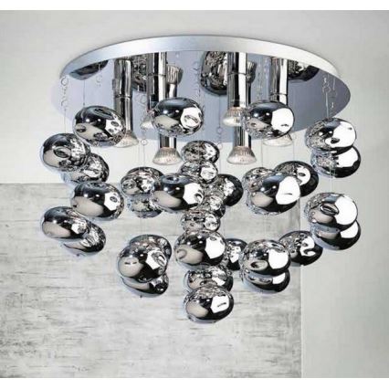 Azzardo AZ2541 - Ceiling light LUVIA 6xGU10/40W/230V