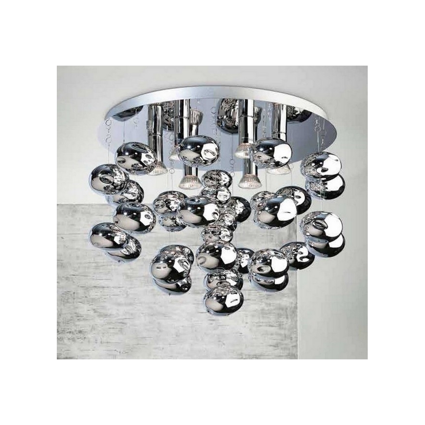 Azzardo AZ2541 - Ceiling light LUVIA 6xGU10/40W/230V