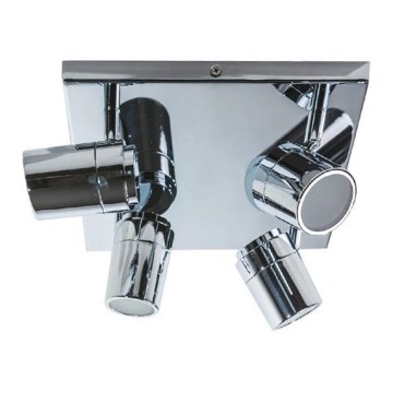 Azzardo AZ2557 - Bathroom spotlight NOEMIE 4xGU10/35W/230V IP44