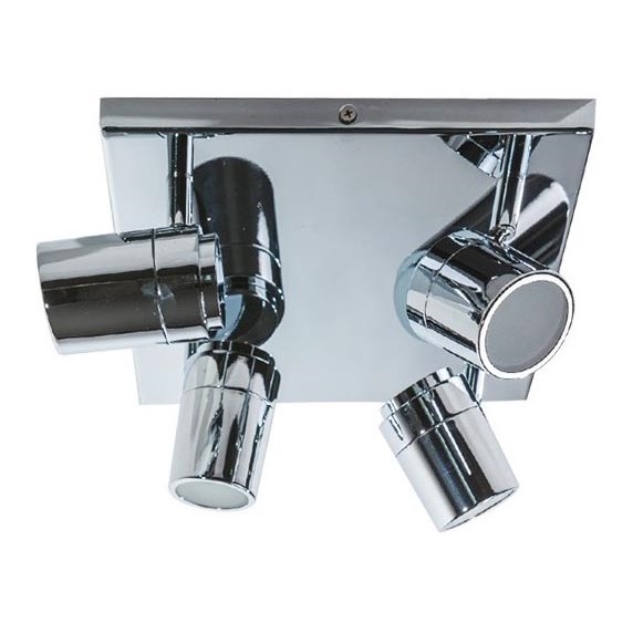Azzardo AZ2557 - Bathroom spotlight NOEMIE 4xGU10/35W/230V IP44