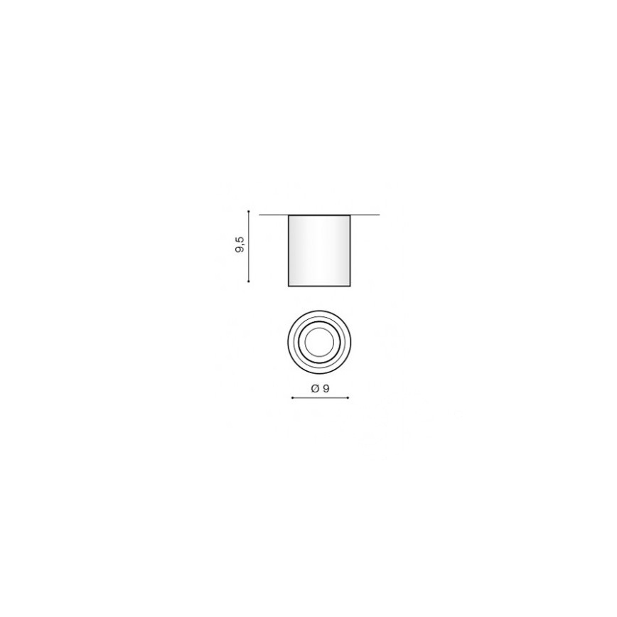Azzardo AZ2690 - Bathroom ceiling light BRANT 1xGU10/50W/230V IP44