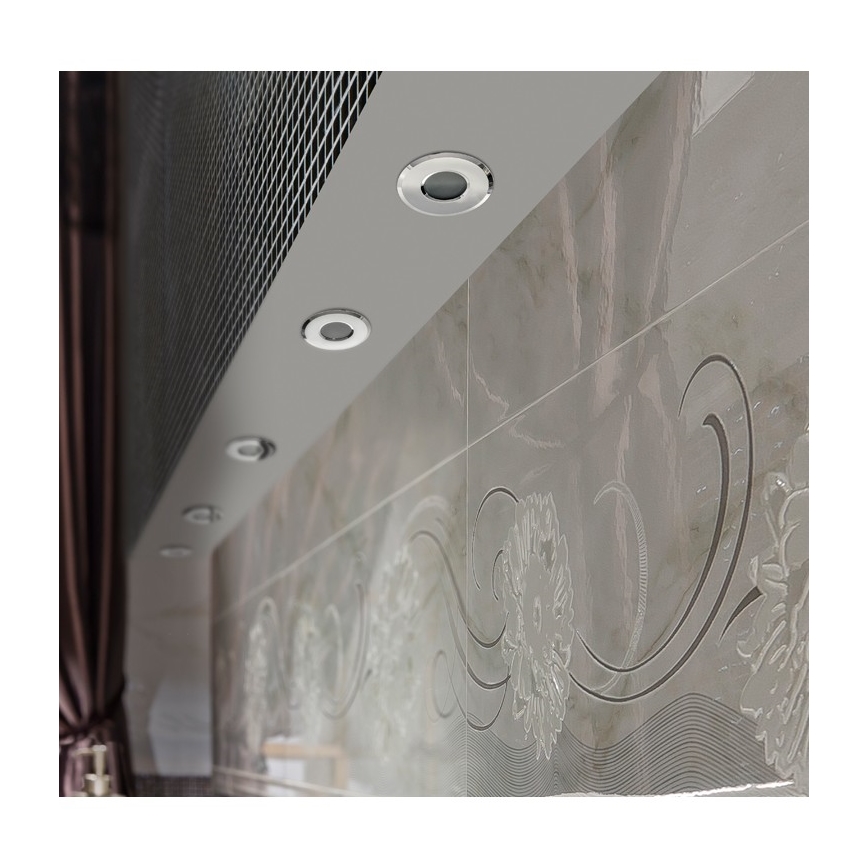 Azzardo AZ2692 - Outdoor suspended ceiling light OSCAR 1XGU5,3/50W/230V IP44