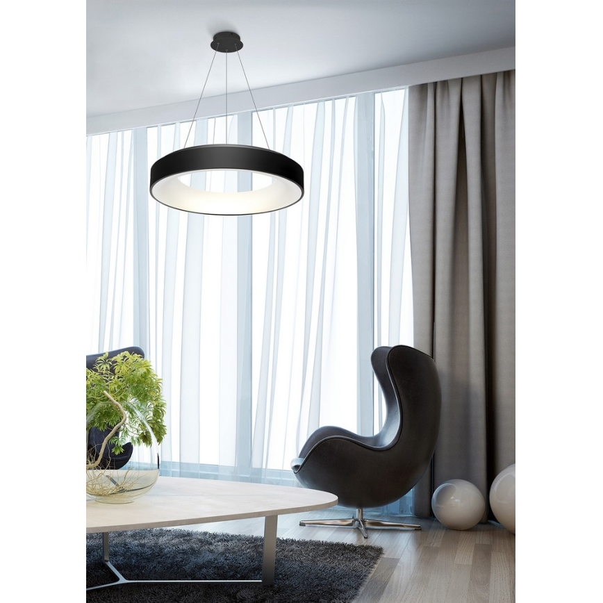 Azzardo AZ2728 - LED Dimming chandelier on a string SOVANA 1xLED/50W/230V+remote control