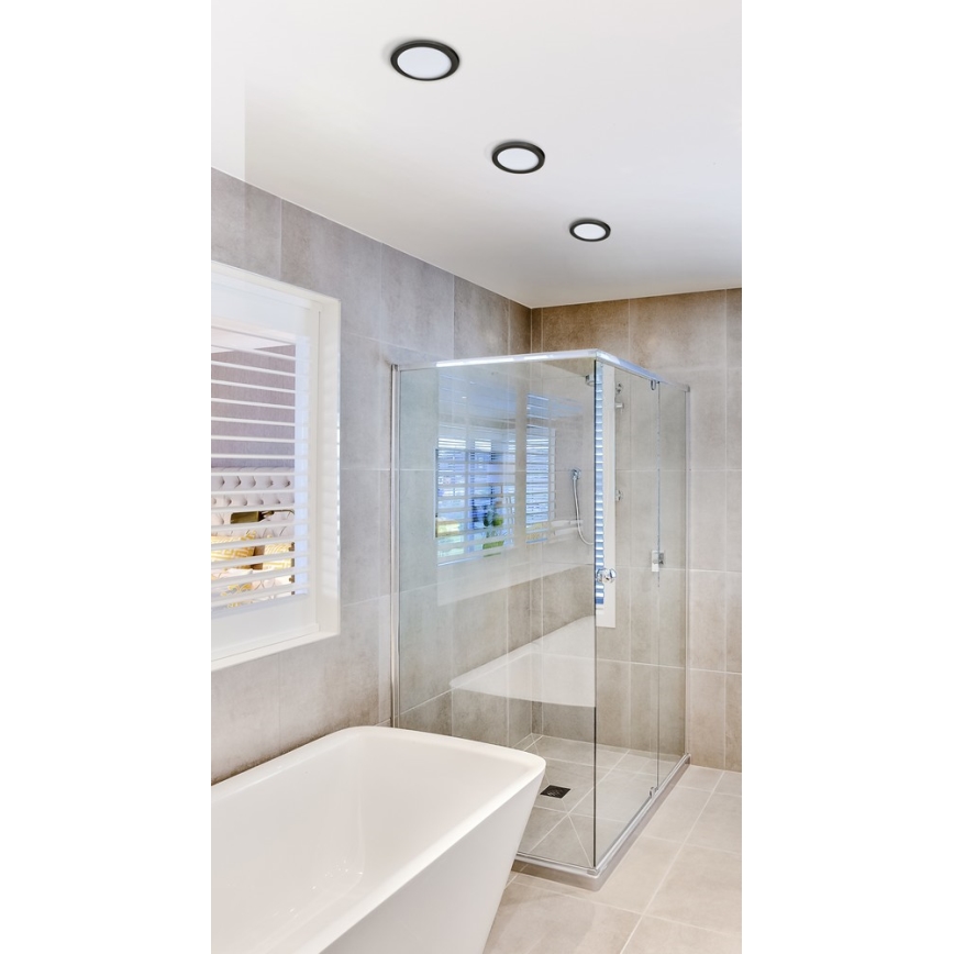 Azzardo AZ2835 - LED Bathroom recessed light SLIM 1xLED/6W/230V IP44 CRI 90