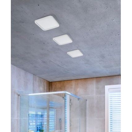 Azzardo AZ2837 - LED Bathroom recessed light SLIM 1xLED/12W/230V IP44 CRI 90