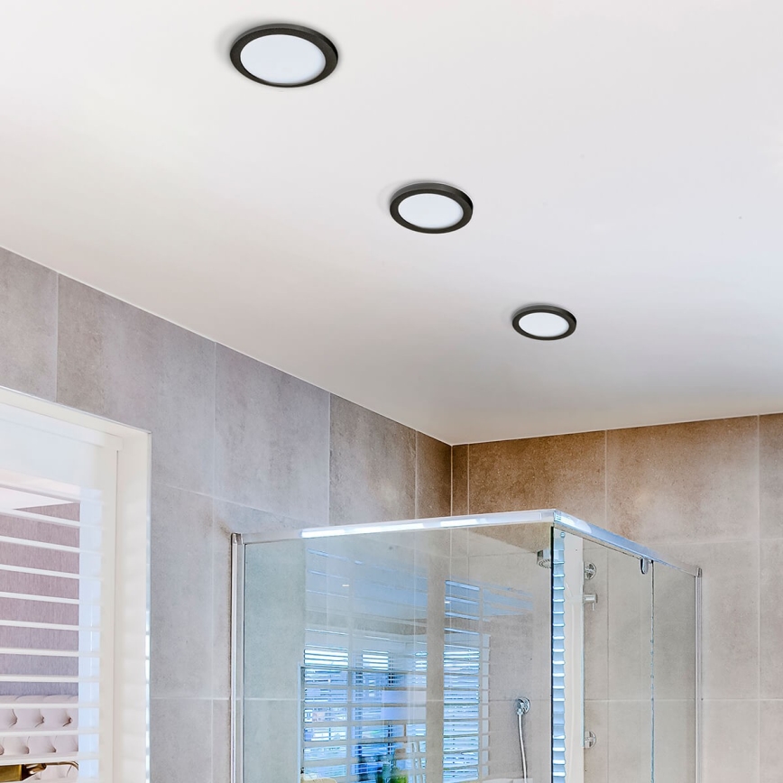 Azzardo AZ2840 - LED Bathroom recessed light SLIM 1xLED/12W/230V IP44 CRI 90