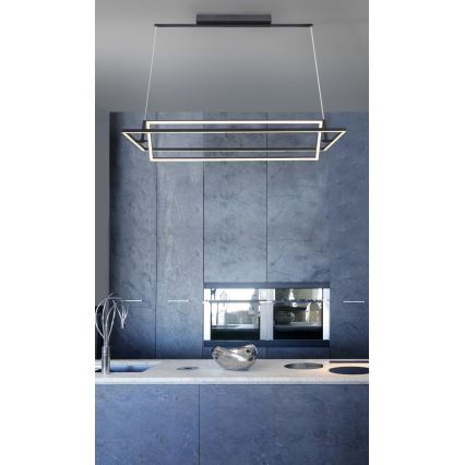Azzardo AZ2849 - LED Dimmable chandelier on a string VIENA 2xLED/70W/230V