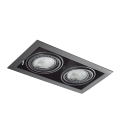 Azzardo AZ2875 - Recessed light NOVA 2xGU10-ES111/50W/230V