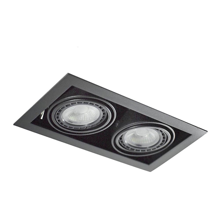 Azzardo AZ2875 - Recessed light NOVA 2xGU10-ES111/50W/230V