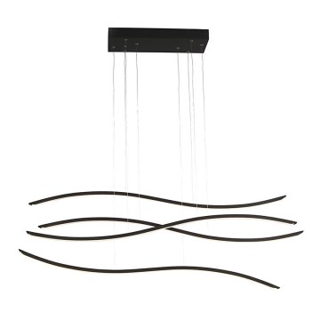 Azzardo AZ2912 - LED Dimming chandelier on a string WAVES 4xLED/70W/230V