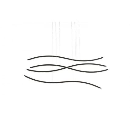 Azzardo AZ2912 - LED Dimming chandelier on a string WAVES 4xLED/70W/230V