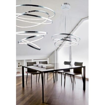 Azzardo AZ2989 - LED Dimmable chandelier on a string WHEEL LED/80W/230V