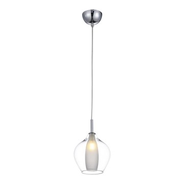 Azzardo AZ3074 - Chandelier on a string AMBER 1xG9/40W/230V