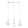 Azzardo AZ3075 - Chandelier on a string AMBER 3xG9/40W/230V