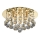 Azzardo AZ3083 - Crystal ceiling light BOLLA 5xG9/40W/230V