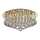 Azzardo AZ3084 - Crystal ceiling light BOLLA 10xG9/40W/230V
