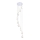 Azzardo AZ3102 - Chandelier on a string MILANO 9xG9/40W/230V