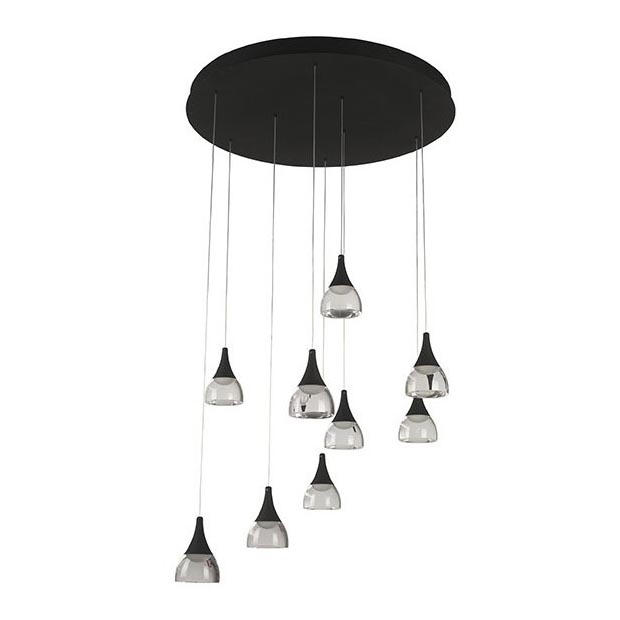 Azzardo AZ3143 - LED Dimming chandelier on a string DALMATIA 9xLED/5W/230V