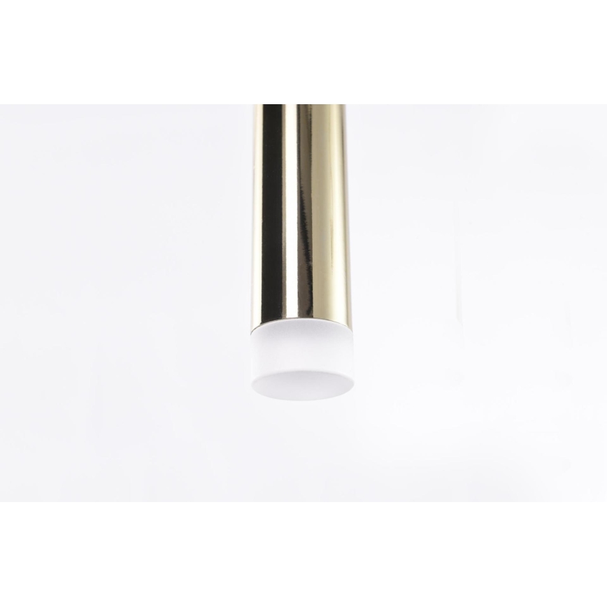 Azzardo AZ3156 - LED chandelier on a string LOUISE LED/3W/230V golden