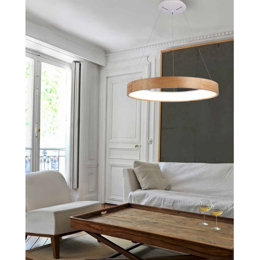 Azzardo AZ3344 - LED Chandelier on a string SILVAM LED/30W/230V