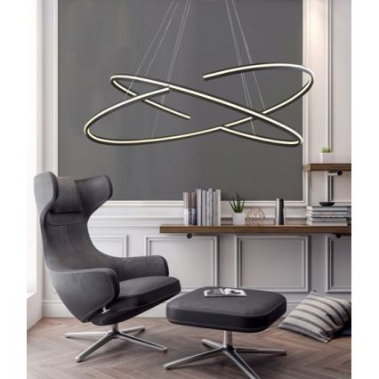 Azzardo AZ3356 - LED Dimmable chandelier on a string ALESSIA LED/100W/230V