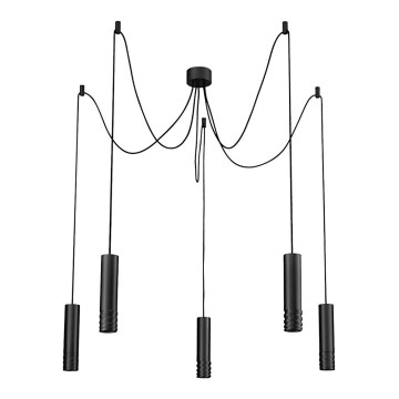 Azzardo AZ3405 - Chandelier on a string LOCUS 5xGU10/35W/230V