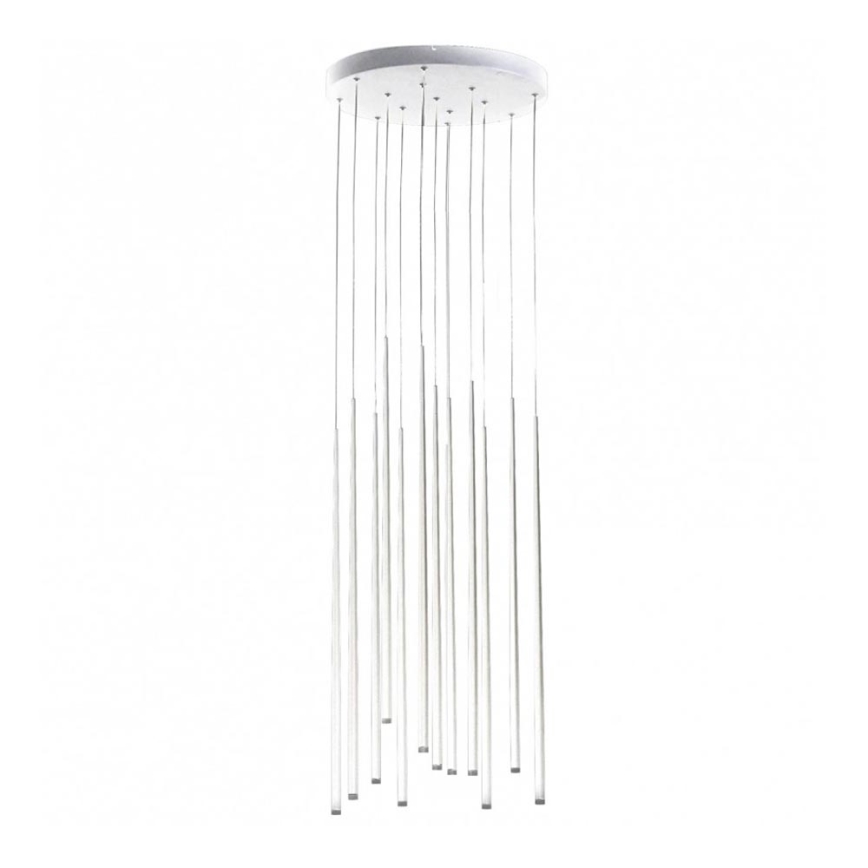 Azzardo AZ3421 - LED Chandelier on a string LOUISE 12xLED/3W/230V white