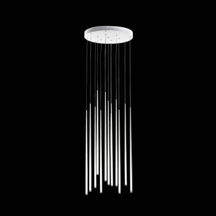 Azzardo AZ3421 - LED Chandelier on a string LOUISE 12xLED/3W/230V white