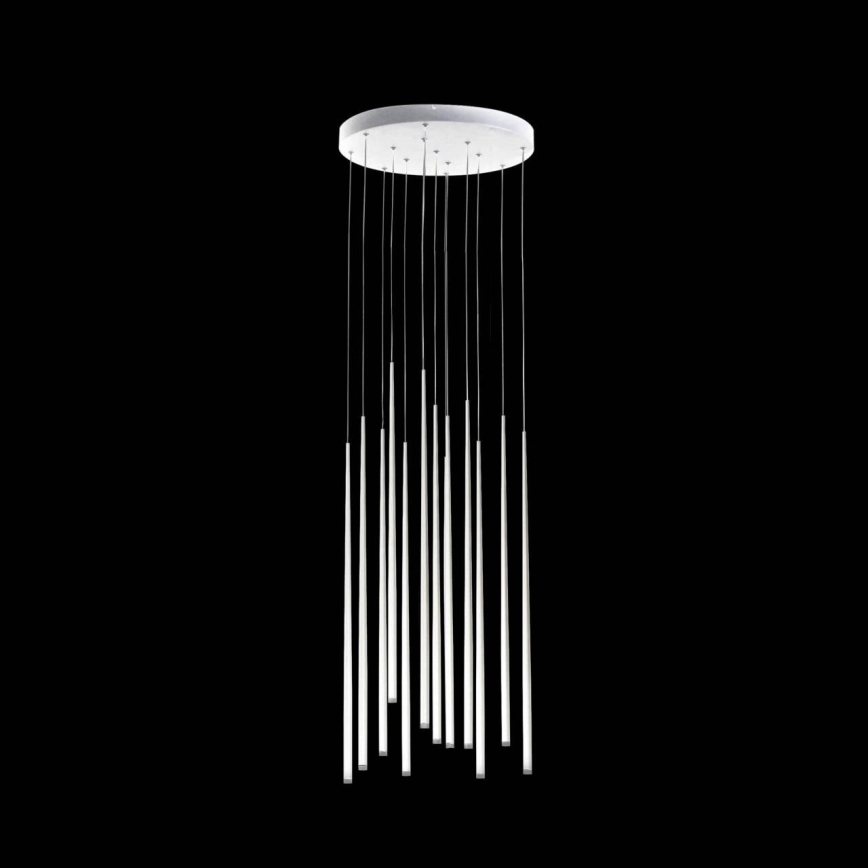 Azzardo AZ3421 - LED Chandelier on a string LOUISE 12xLED/3W/230V white