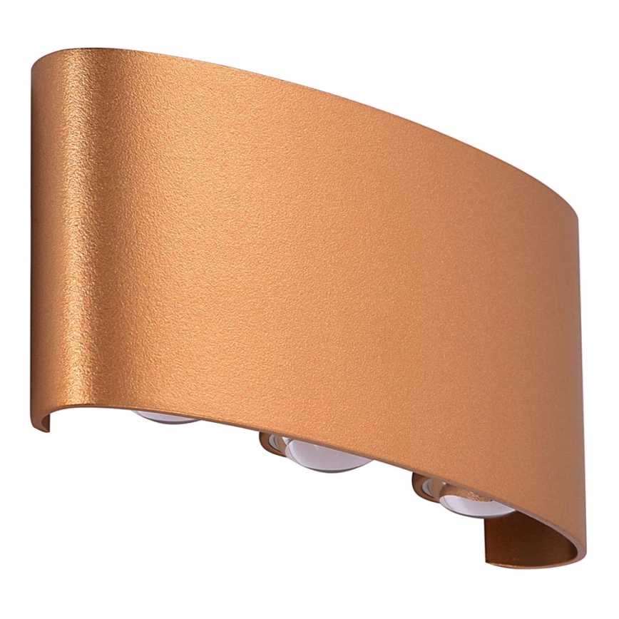 Azzardo AZ3485 - LED Outdoor wall light GINNA 6xLED/1W/230V IP54