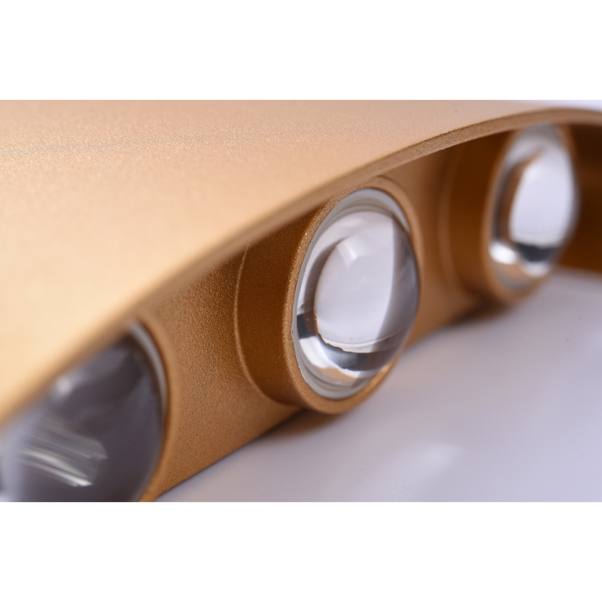 Azzardo AZ3485 - LED Outdoor wall light GINNA 6xLED/1W/230V IP54