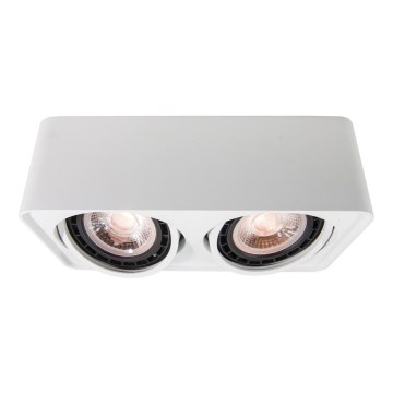 Azzardo AZ4132 - Spotlight PAOLA 2xGU10-ES111/16W/230V white