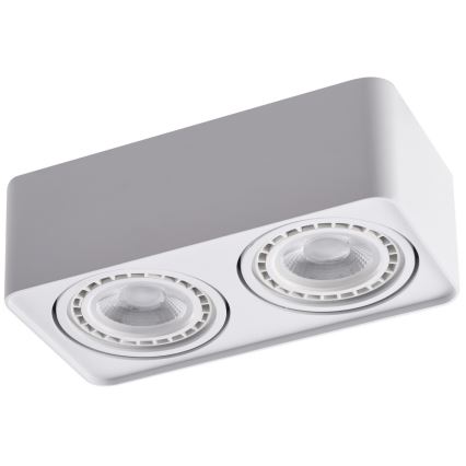 Azzardo AZ4132 - Spotlight PAOLA 2xGU10-ES111/16W/230V white