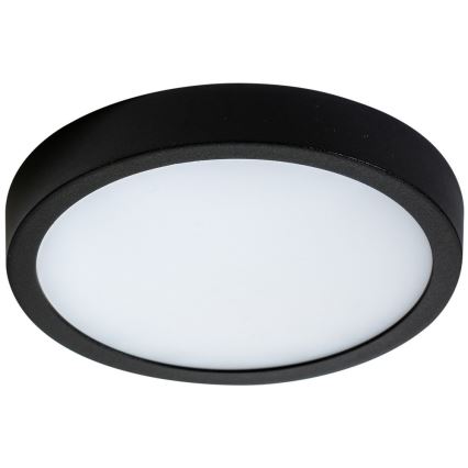 Azzardo AZ4235 - LED Ceiling light MALTA LED/12W/230V diameter 17 cm black