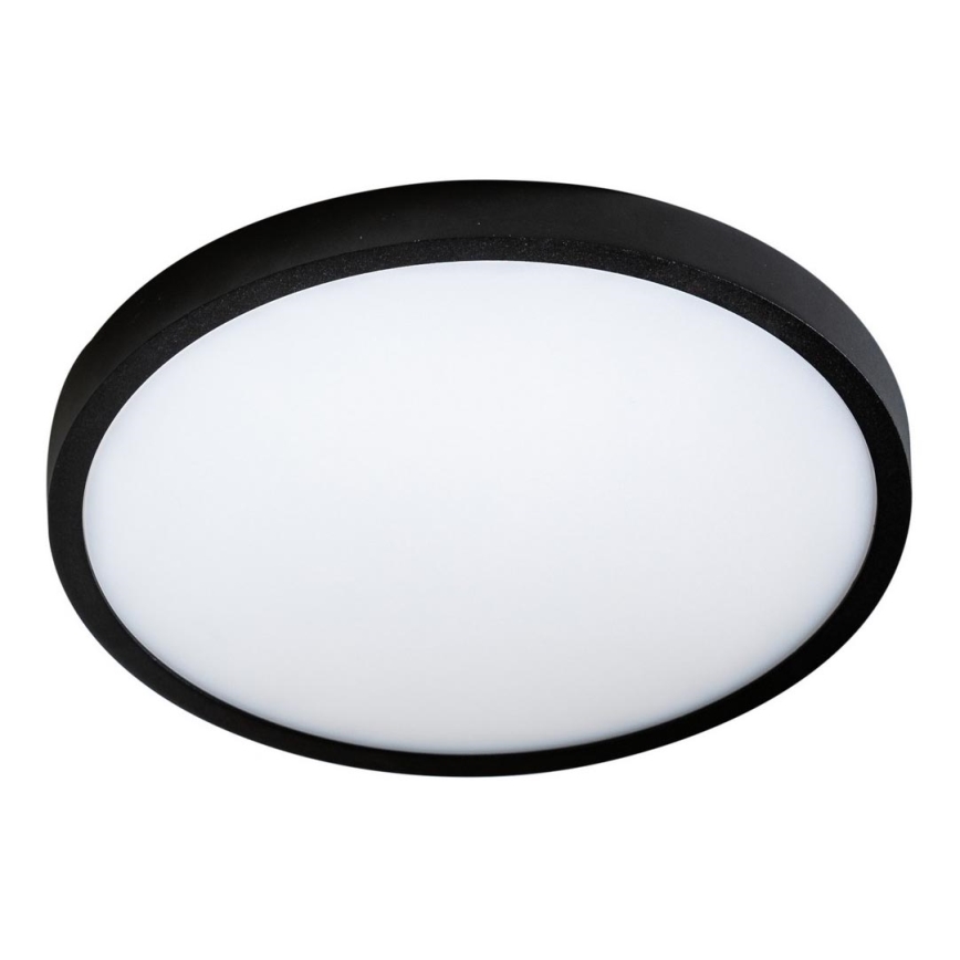 Azzardo AZ4243 - LED Ceiling light MALTA LED/24W/230V d. 30 cm black