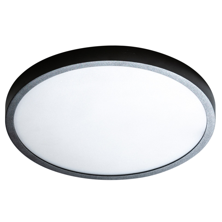 Azzardo AZ4243 - LED Ceiling light MALTA LED/24W/230V d. 30 cm black