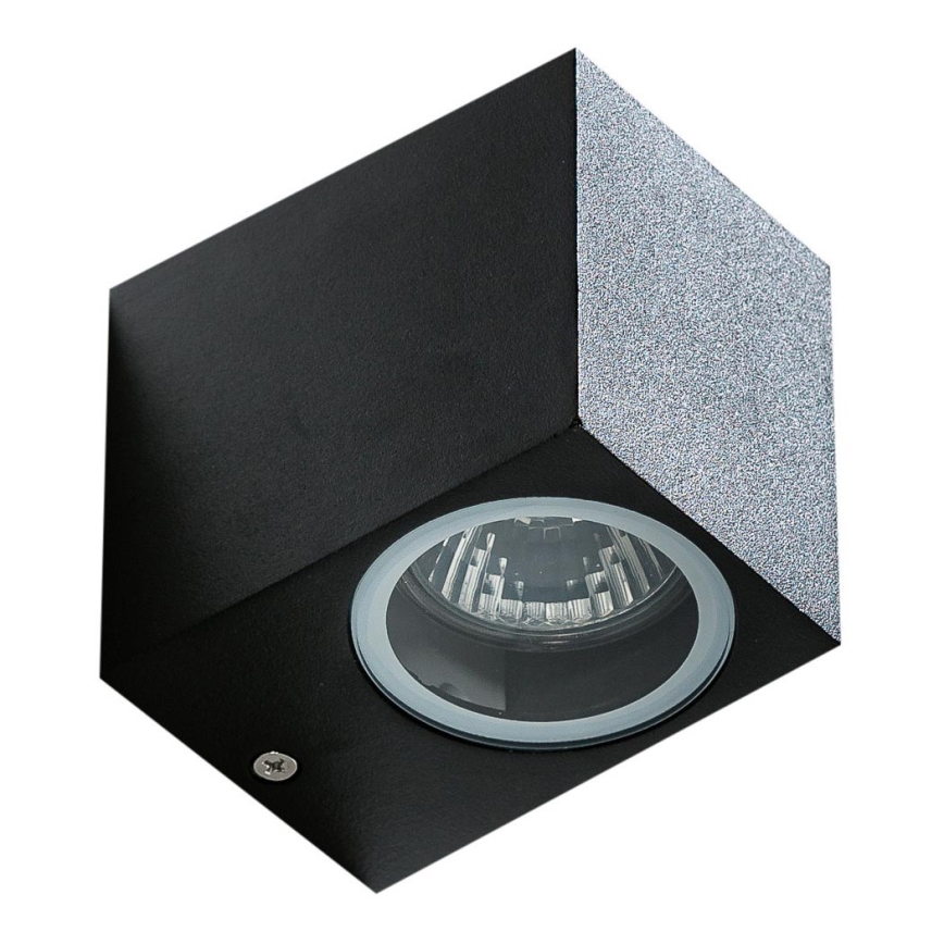 Azzardo AZ4267 - Outdoor wall light RIMINI 1xGU10/35W/230V IP54 square