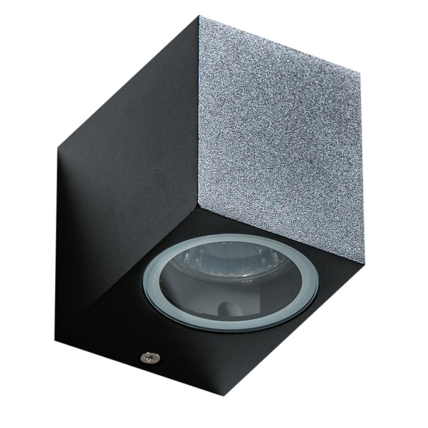 Azzardo AZ4267 - Outdoor wall light RIMINI 1xGU10/35W/230V IP54 square