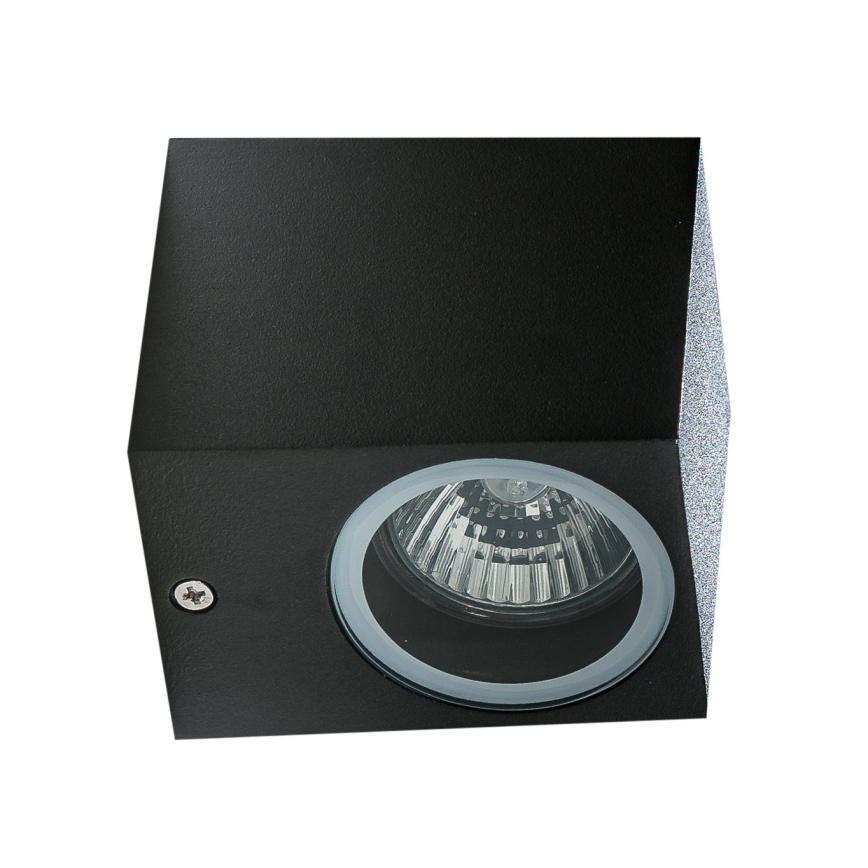 Azzardo AZ4267 - Outdoor wall light RIMINI 1xGU10/35W/230V IP54 square