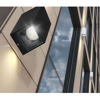 Azzardo AZ4269 - Outdoor wall light JAKE 2xGU10/35W/230V IP54