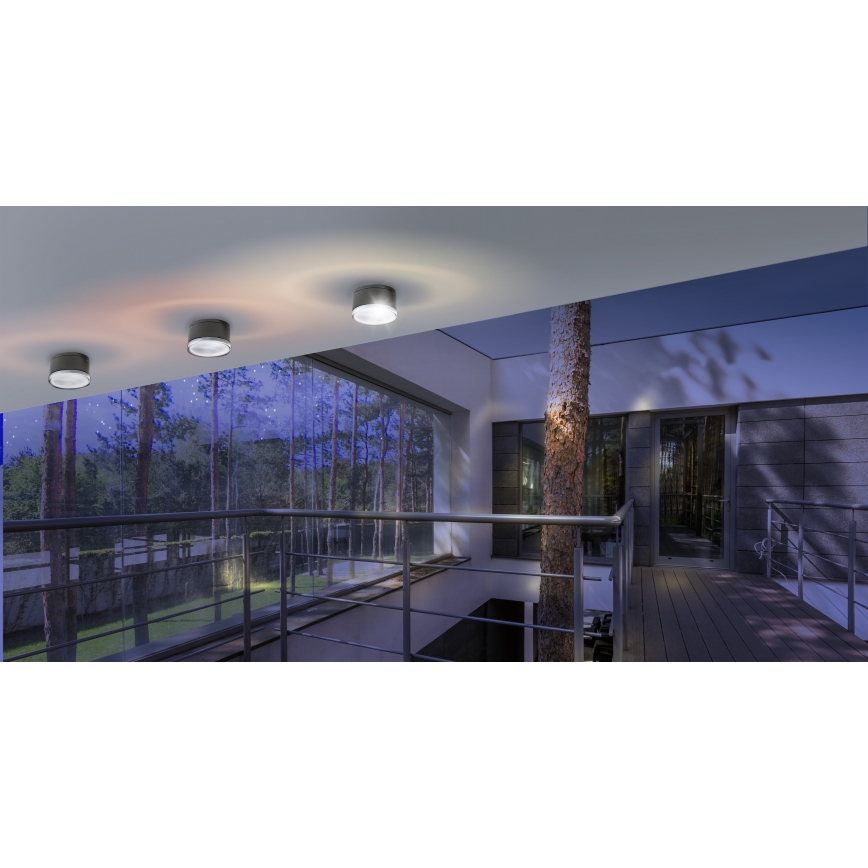 Azzardo AZ4333 - LED Outdoor ceiling light APULIA LED/10W/230V IP54