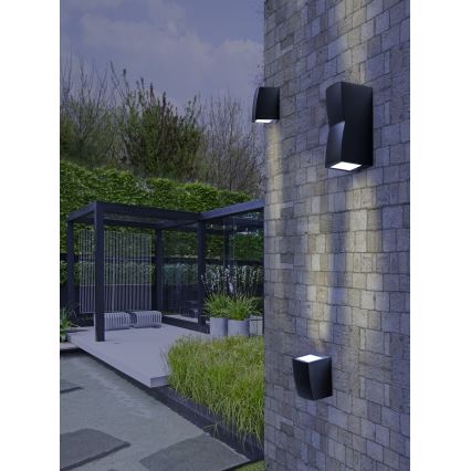 Azzardo AZ4343 - Outdoor wall light REZIA 1xGU10/35W/230V IP54