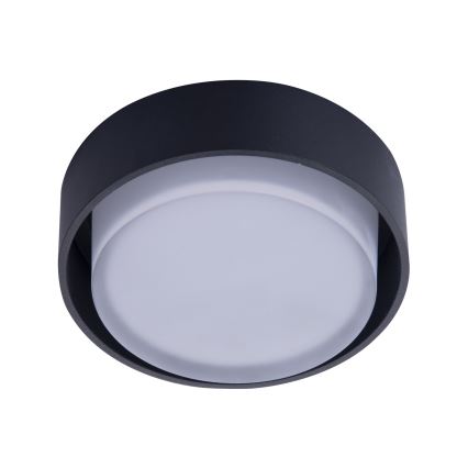 Azzardo AZ4389 - LED Bathroom recessed light KASTORIA LED/7W/230V IP44 black