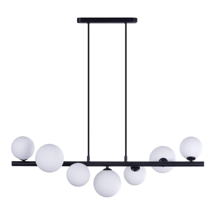Azzardo AZ4406 - Chandelier on a string SYBILLA 7xG9/25W/230V black