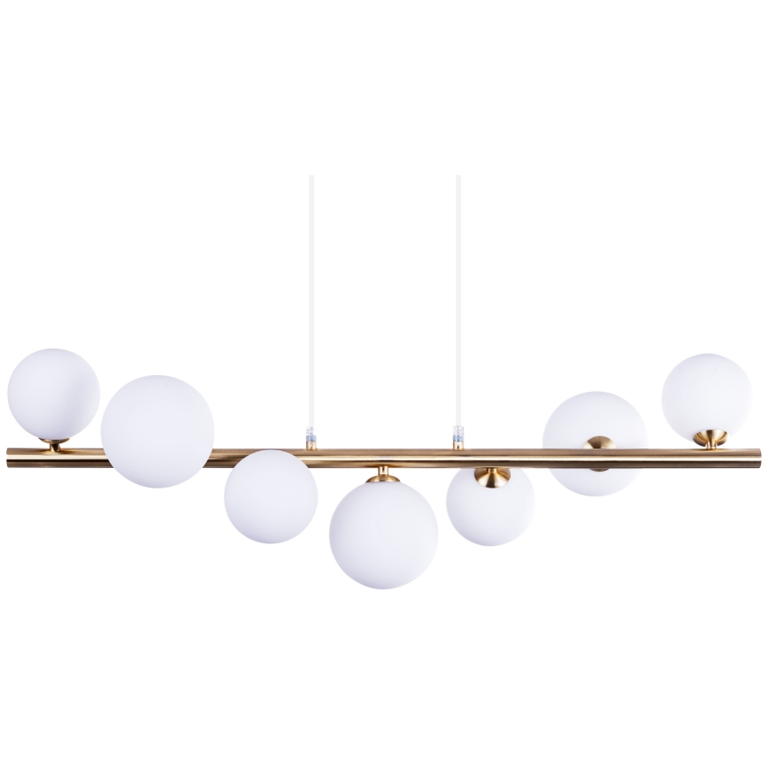 Azzardo AZ4409 - Chandelier on a string SYBILLA 7xG9/25W/230V gold