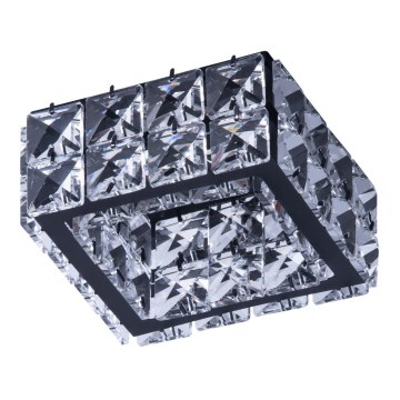 Azzardo AZ4414 - Recessed light ESTER 1xGU10/50W/230V square black