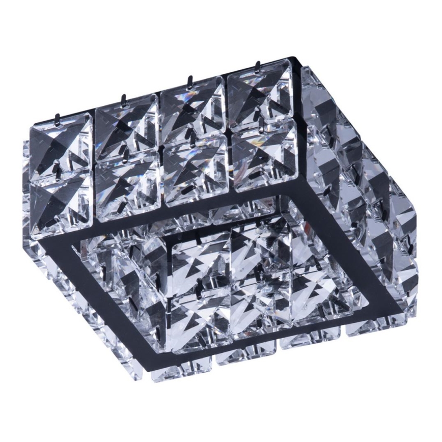Azzardo AZ4414 - Recessed light ESTER 1xGU10/50W/230V square black
